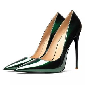 "Emerald with Envy" Heels